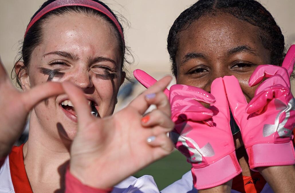Girls flag football debuts as a club sport