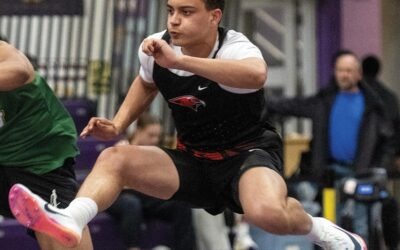 On track: twins sprint for all-around success