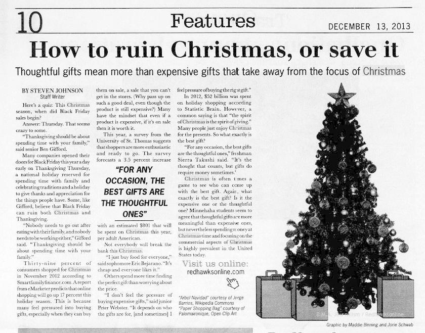 12 years of Christmas: Talon 2013