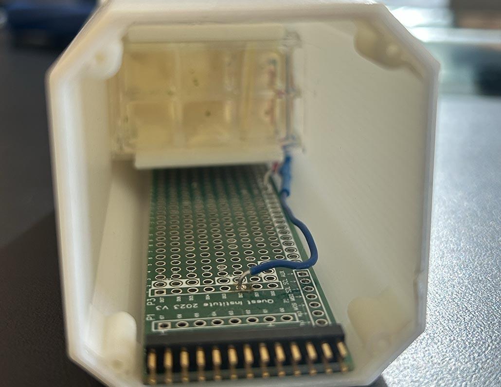 ISS experiment photo Website