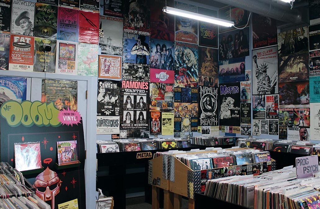 Recording vinyl history